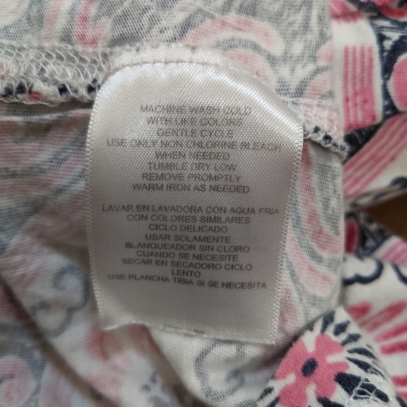 Caribbean Joe & Co Women's Pink Midi Skirt w/Pockets Size Large - Picture 5 of 6